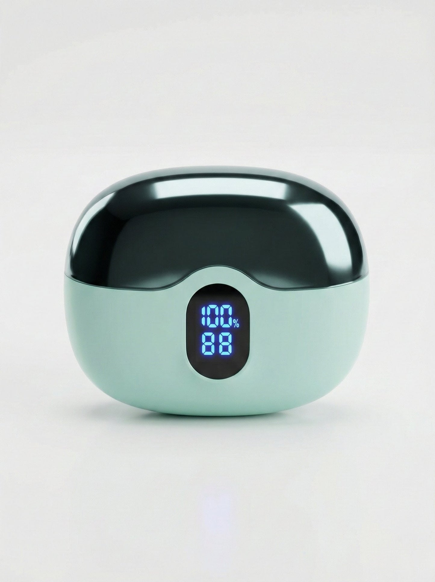 Wireless Bluetooth Earbuds with LED Battery Display, upto 100 Hours Playtime, 50ms Low Latency Beast Mode, Touch Control, Deep Bass